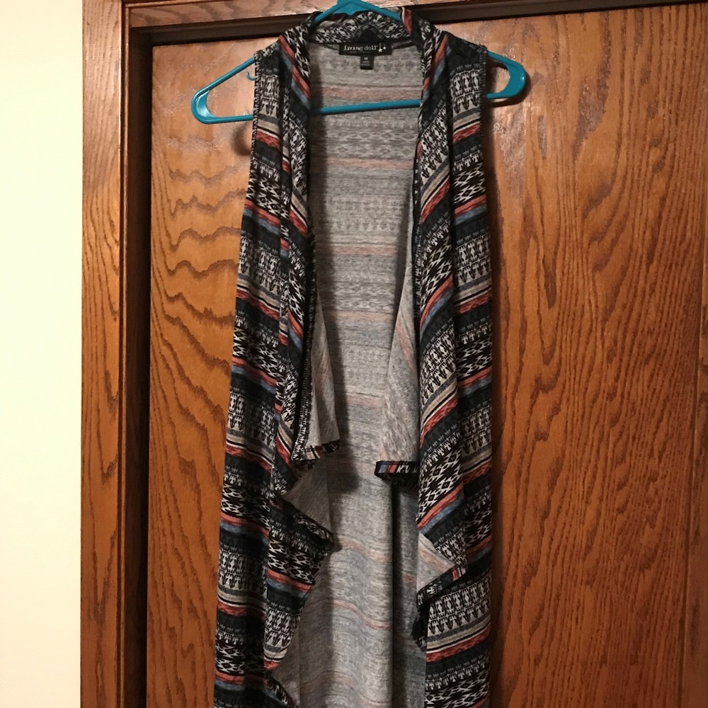 Sleeveless Cardigan